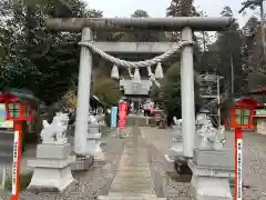 磐裂根裂神社の鳥居