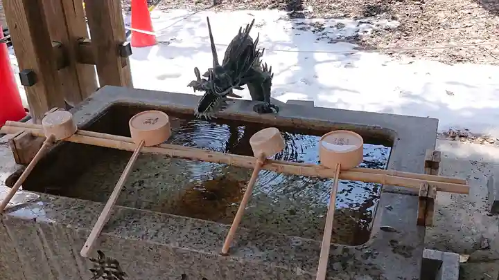 札幌諏訪神社の手水舎