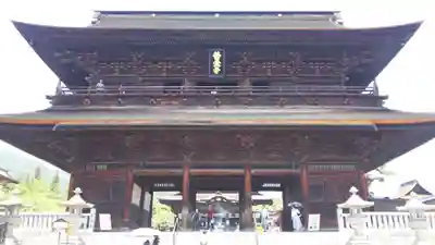 善光寺の山門・神門