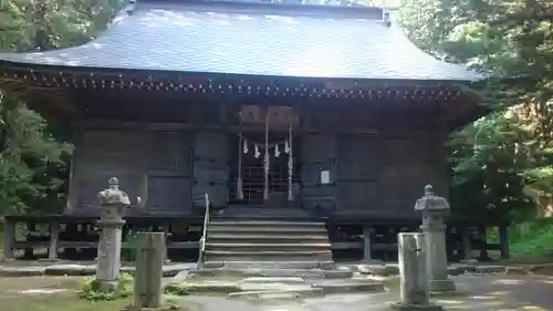 早池峰神社の本殿