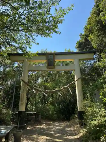 小笠神社の鳥居