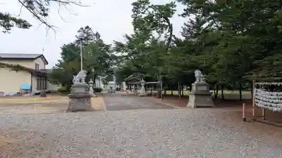 鹿追神社の景色