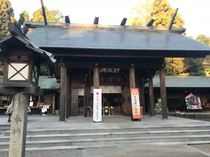 射水神社の本殿・本堂