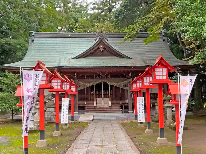 高椅神社の本殿・本堂