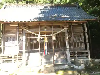 岩瀬神社の本殿・本堂