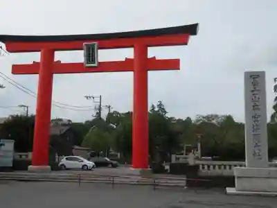 富士山本宮浅間大社の鳥居