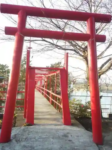 御嶽山 白龍神社の鳥居