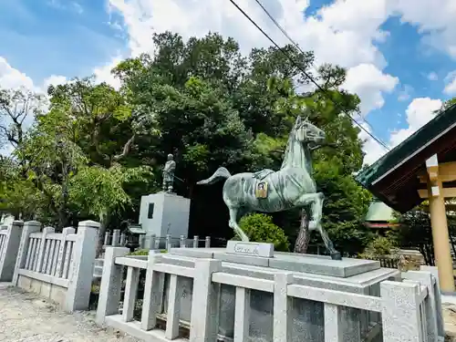 和泉國一之宮　大鳥大社の像