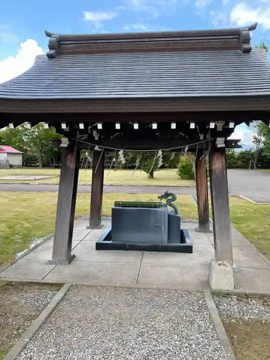 美瑛神社の手水舎