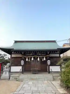 伊弉冊神社の本殿・本堂