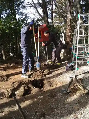 立鉾鹿島神社の末社