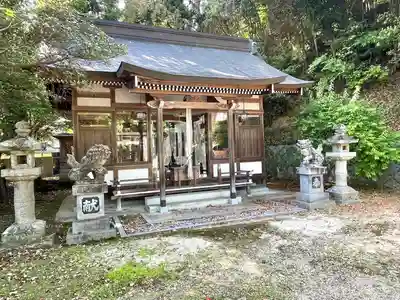 建部神社の本殿・本堂