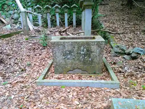 合格神社の手水舎