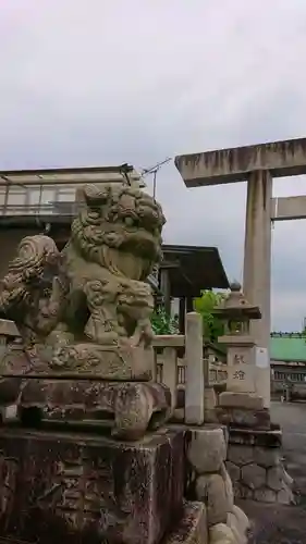 貴船神明社の狛犬