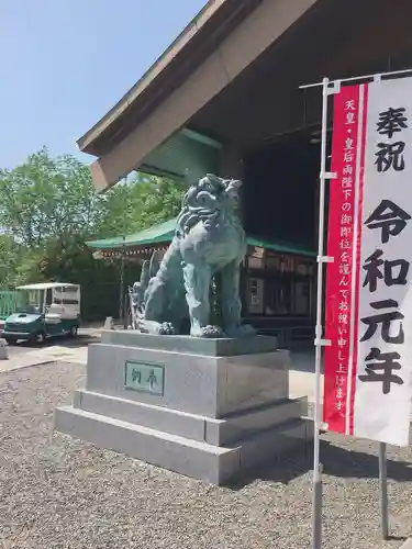 常陸国出雲大社の狛犬