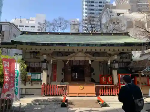 露天神社（お初天神）の本殿