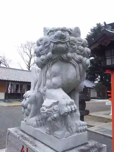 白岡八幡神社の狛犬