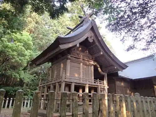 波波伎神社の本殿