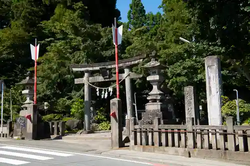 渋川八幡宮の鳥居