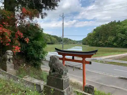 犬飼神社の鳥居