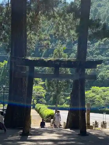 室生龍穴神社の鳥居