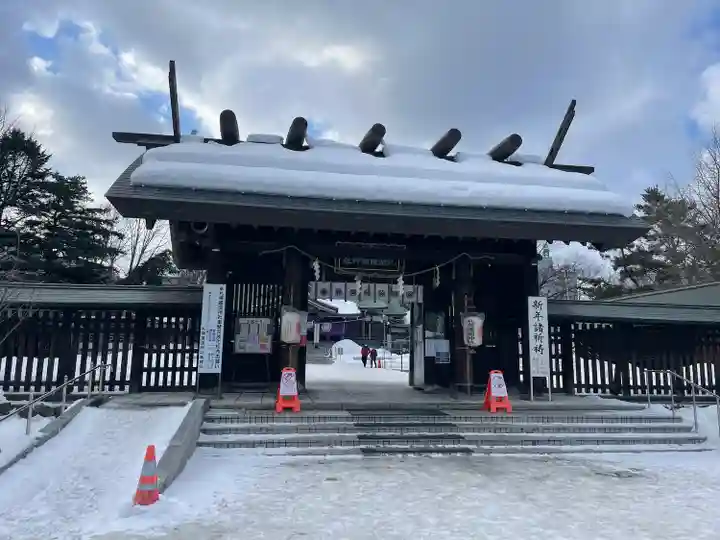 札幌護國神社の初詣