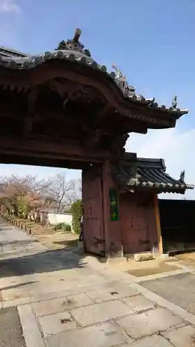 大乗山妙林寺の山門