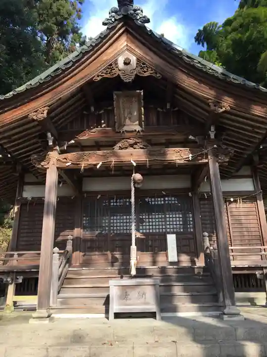熊野神社の本殿・本堂