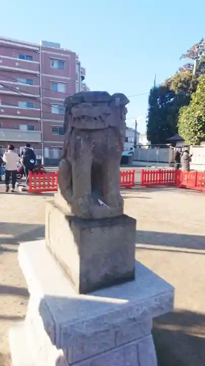 高靇神社の狛犬