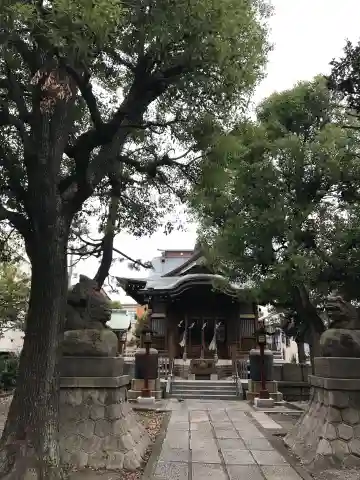 大森諏訪神社の本殿・本堂