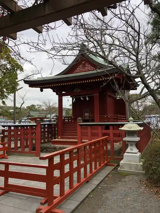 旗上弁財天社の本殿・本堂