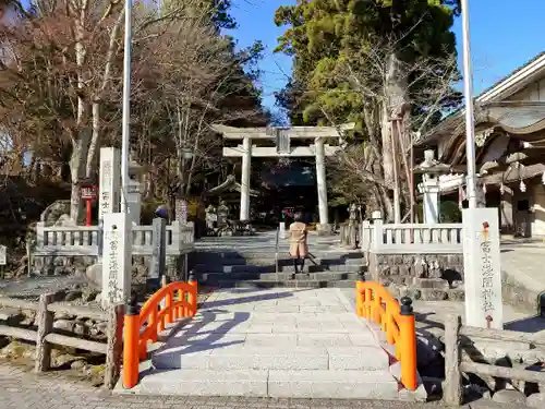 富士山東口本宮 冨士浅間神社の鳥居