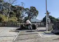 八幡社 (宇津江町)の手水舎