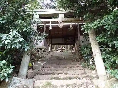 船山神社の鳥居