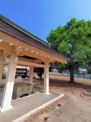 八幡社（鍜治ケ一色）の手水舎