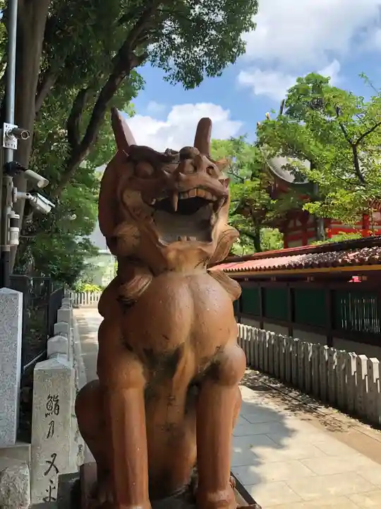 生田神社の狛犬