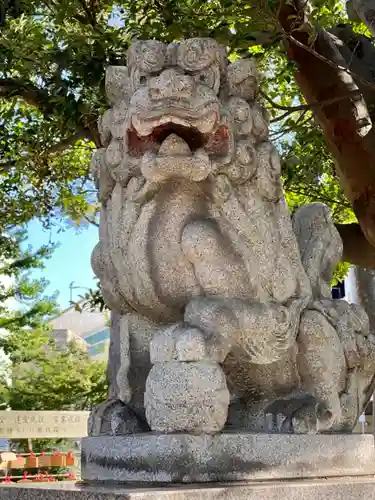 平岡野神社の狛犬