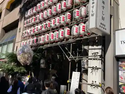 花園神社のお祭り