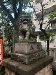 皆中稲荷神社の狛犬