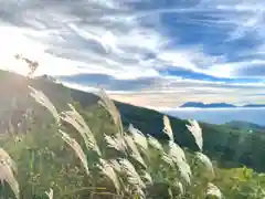 山家神社奥宮の景色