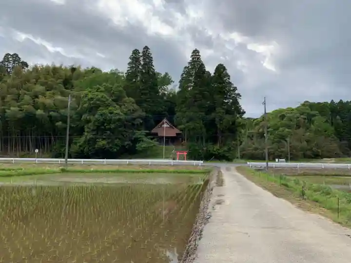 犬飼神社の周辺