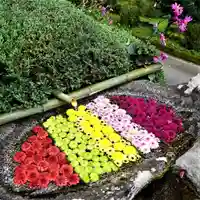 木幡山隠津島神社(二本松市)の手水舎