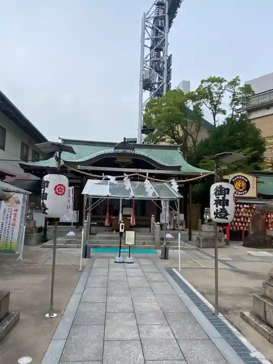 素盞嗚神社の本殿・本堂