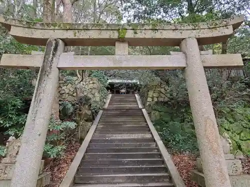 開運福徳辨財天神社の鳥居