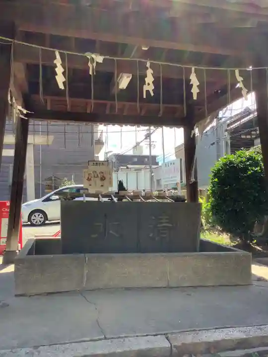 鹽竃神社の手水舎