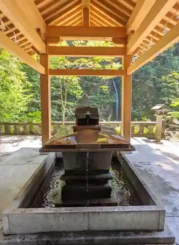 榛名神社の手水