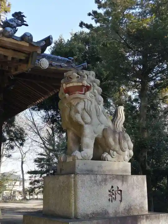 須賀神社の狛犬