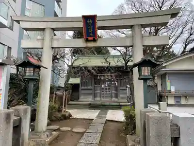 袖ケ崎神社の鳥居