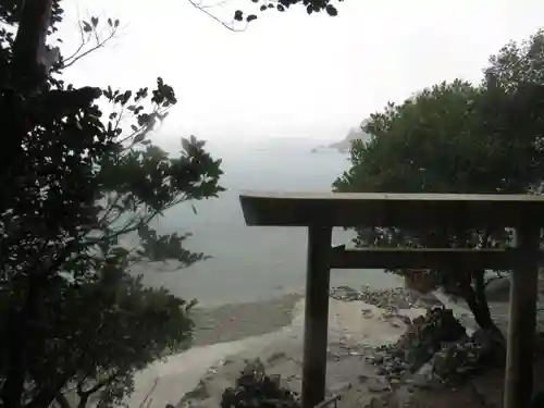 伊射波神社の鳥居