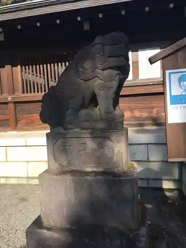 井草八幡宮の狛犬